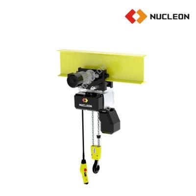 High Reliability Monorail H Beam Mounted Electric Chain Hoist 1ton 2ton 3ton with Cable Remote