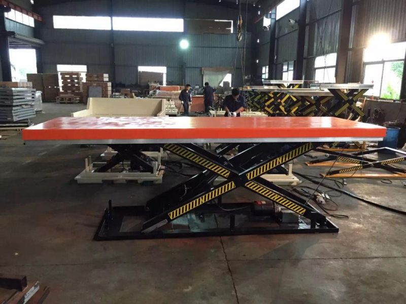 Low Profile Hydraulic Drive High Performance Scissor Lift Table