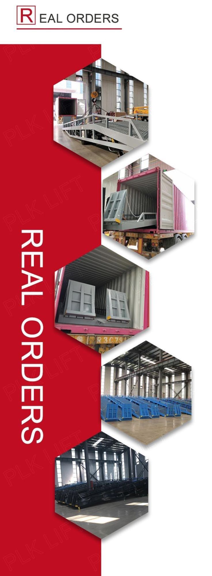 Plk Lift Manufacturered Hydraulic Mobile Dock Ramp
