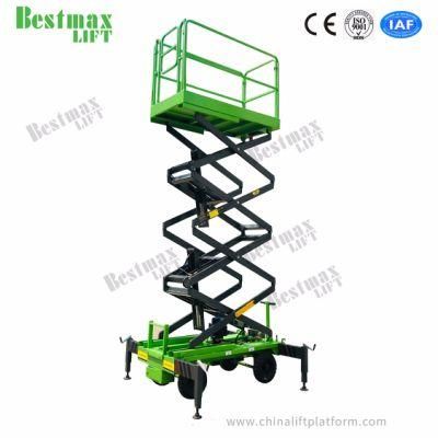 Mk600t 6m Manual Pushing Aerial Work Platform with Ce Certificate