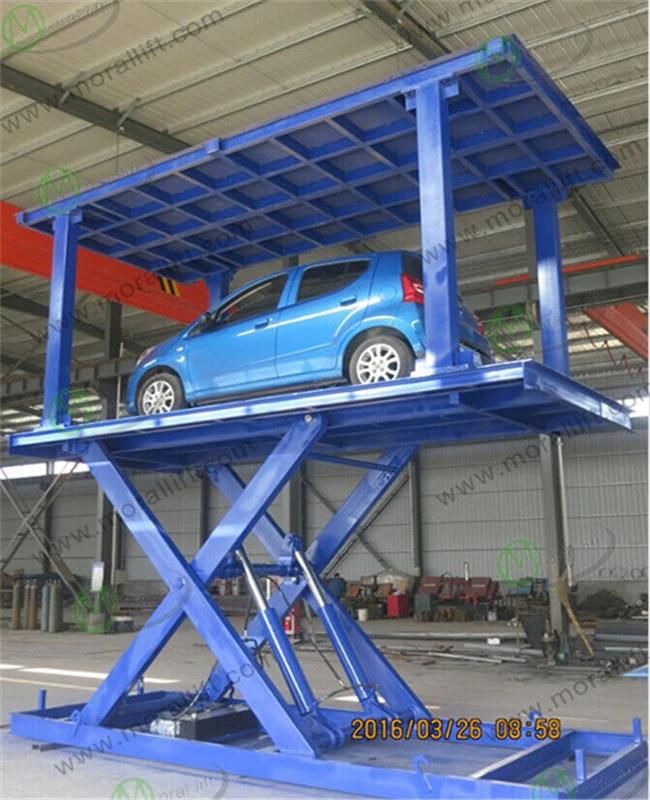 High Quality Invisible Garage Car Parking Platform Lift