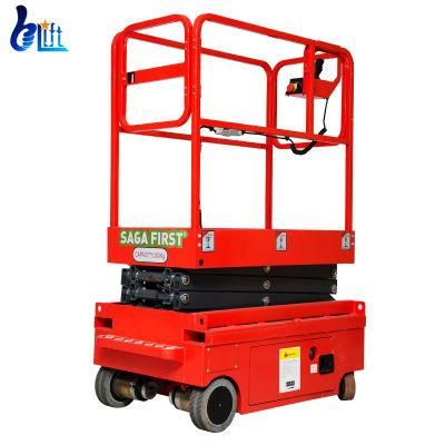 3m 4m Hydraulic Lift Table Electric Driven Dirigible Self Mobile Scissor Mini Lift