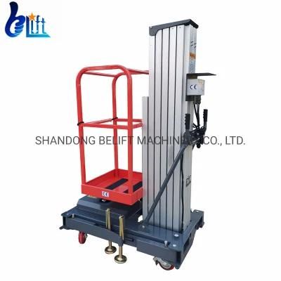 Cheap Electric Aerial Work Platforms Aluminum Man Lift with CE
