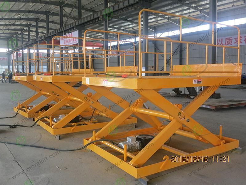 Hydraulic Portable Scissor Mini Lift for Cargo