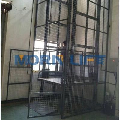 Hydraulic Goods Lift for Factory Basement