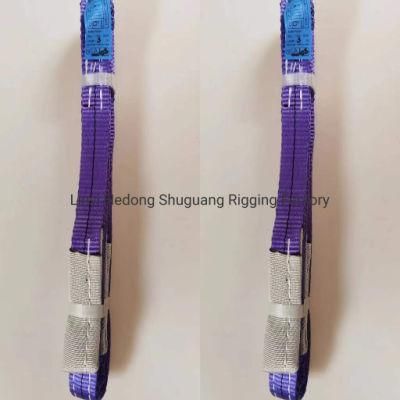 1t-5t Double Sleeve Polyester Endless Round Sling for Lifting