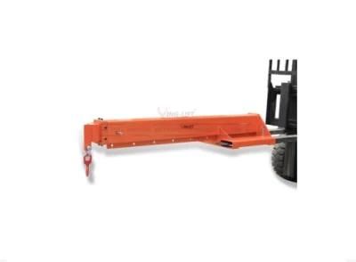 Loading Capacity 600kg-3000kg Forklift Attachment Horizontal Telescopic Fork Mounted Jibs