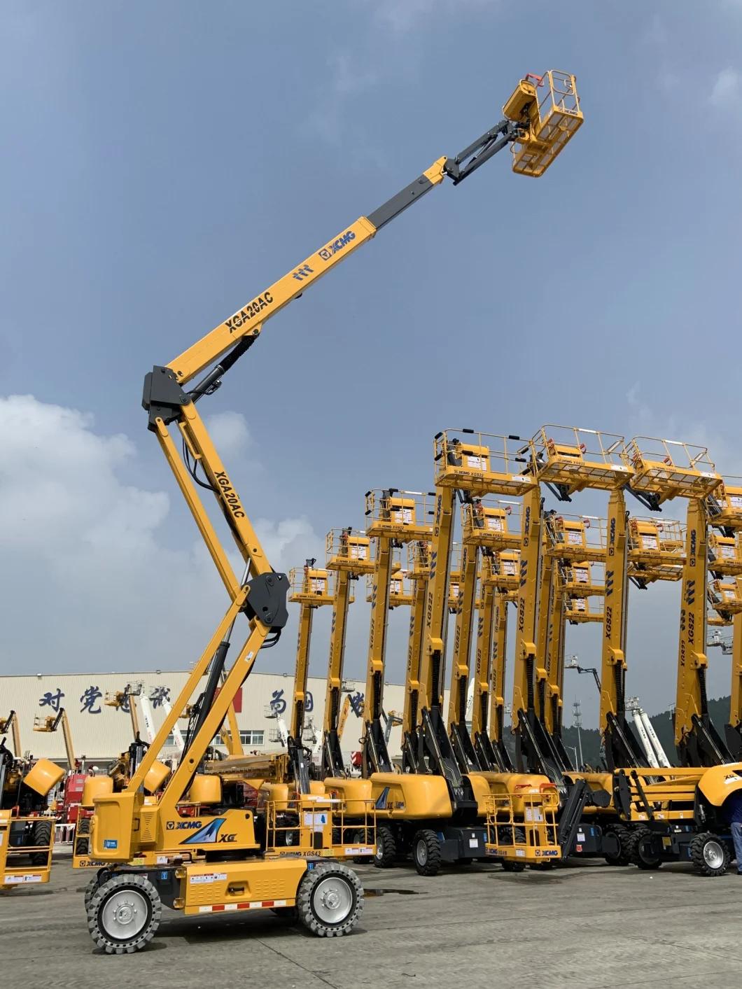 XCMG Official Manufacturer 20m Articulated Boom Lift Xga20AC China New Electric Self-Propelled Mobile Aerial Work Platform for Sale