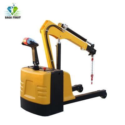 Electric Cargo Lifting Machine Mobile Floor Crane for Warehouse