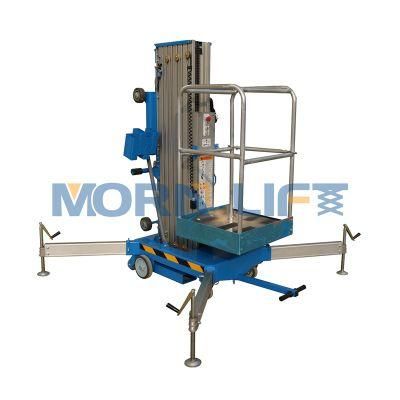 Hot Sale Single Manual Hydraulic Mobile Lift Platform