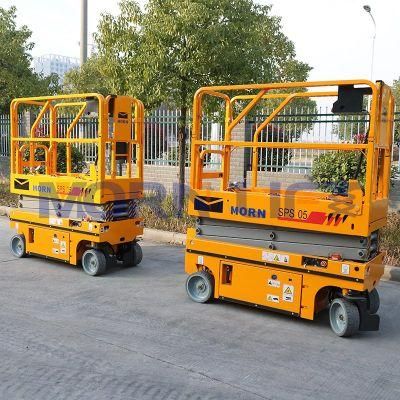 320 Kg 6m Morn CE Mobile Platform Aerial Man Lift
