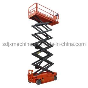 Mobile Work Scissor Aerial Platform Outdoor and Indoor Hydraulic Electric Car Lift Platform