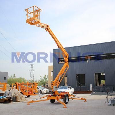 AC / Battery Engine Dual Power Hydraulic Telescopic Boom Lift