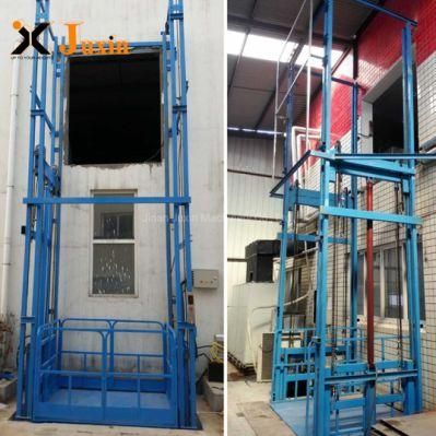 5000kg Vertical Wall-Mounted Cargo Lifts for Construction Site Material Delivery