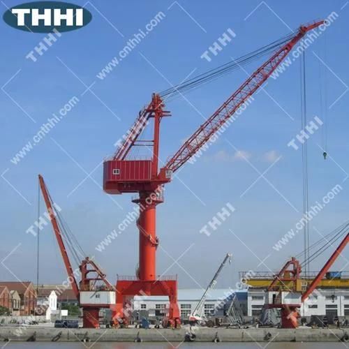 Rack-Luffing Port Fixed Cargo Crane