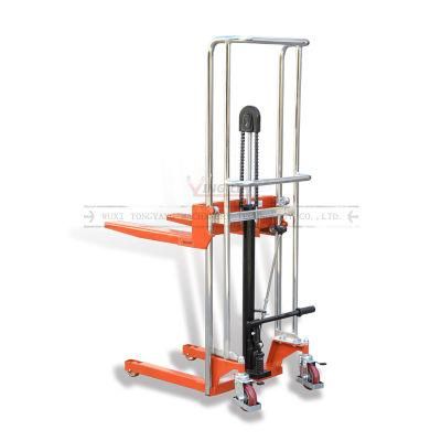 Pj4150 Manual Hydraulic Hand Pallet Lift Oil Drum Stacker