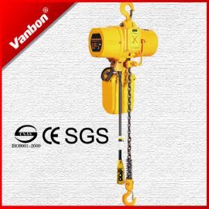 0.5ton Single Speed/Electric Chain Hoist with Hook (WBH-00501SF)
