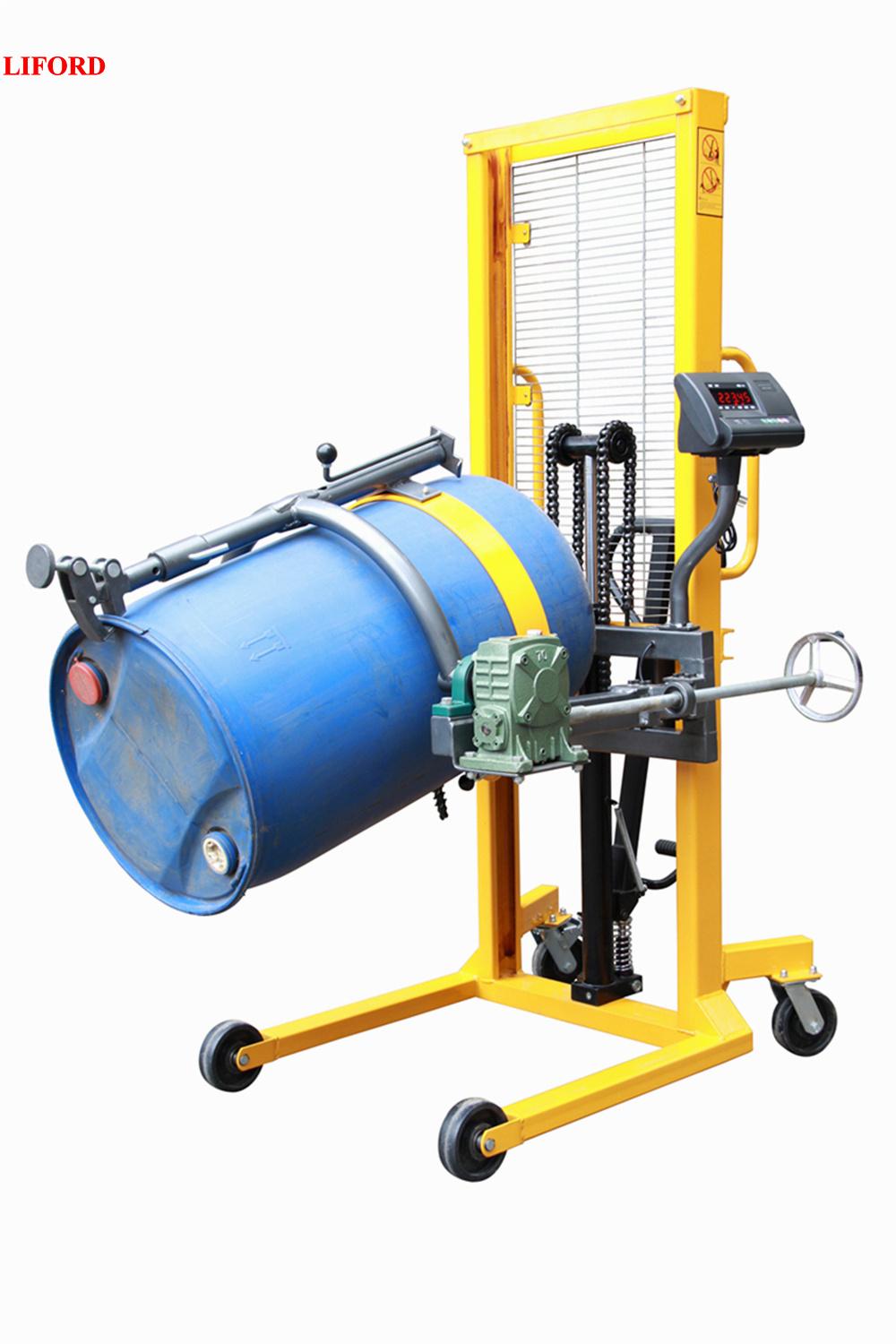 Factory Price Da450 Hydraulic Drum Stacker & Rotator with 450kg Capacity