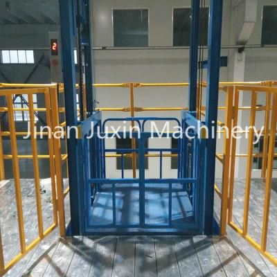 Ce Approved Warehouse Vertical Goods Lift Platform Loading 0.5t-5t Freight Elevator Cargo Lift