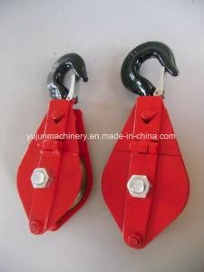 Cable Pulley Single Sheave Snatch Block with Swivel Hook