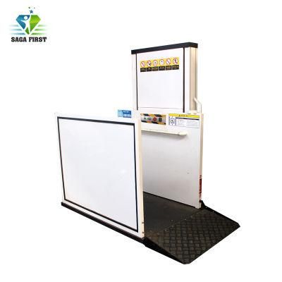 Outdoor Indoor Vertical Wheelchair Platform Lift for Disabled