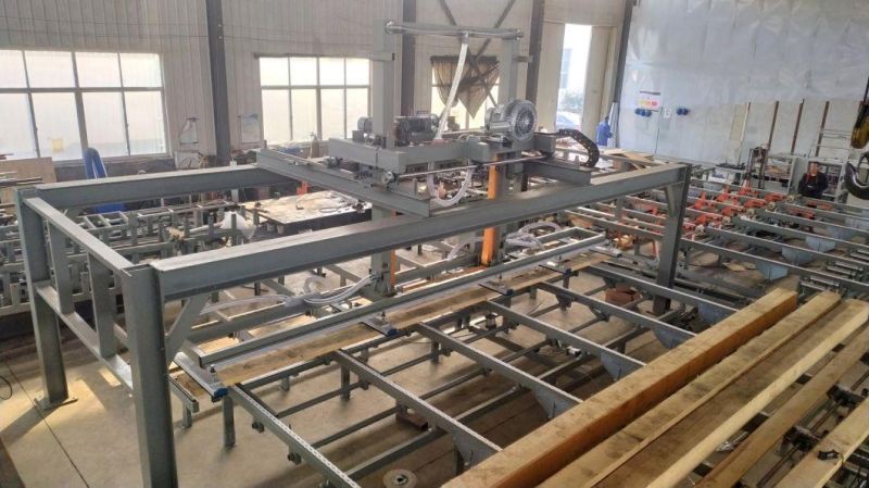 Timber Wood Lumber Board Handling Conveyor System