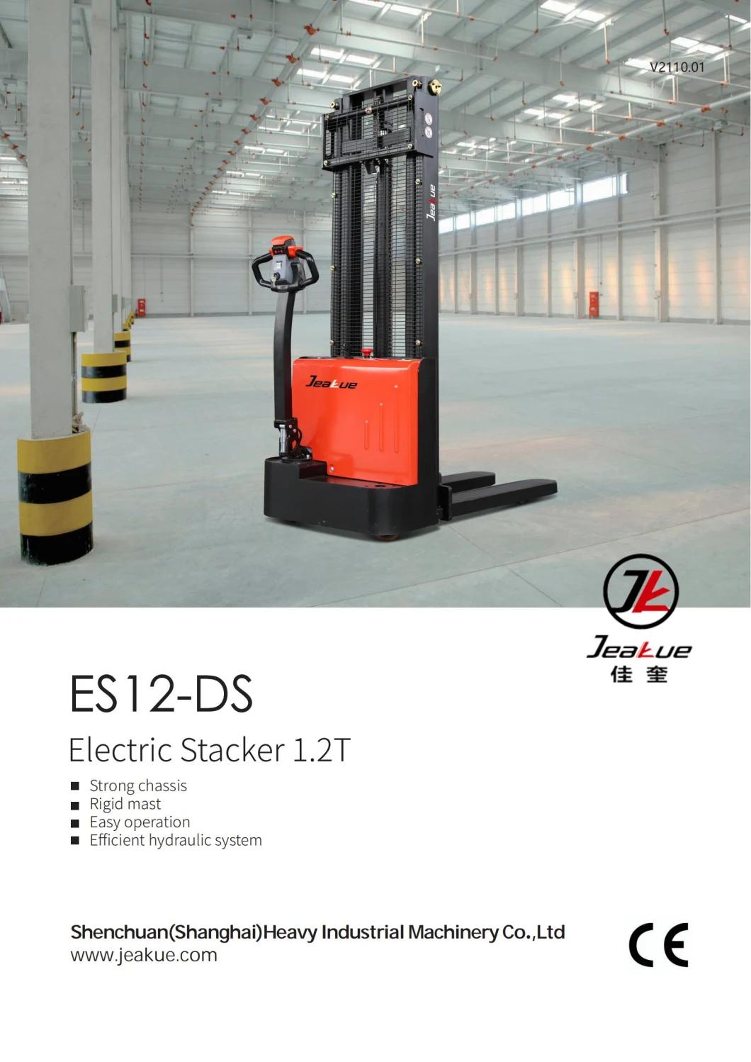 Cheap Electric Stacker Price Walking Full Electric Stacker Pallet Stacker
