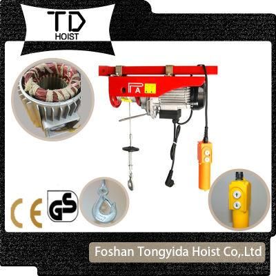 220V Electric Hoist PA Mini Electric Hoist PA200kg Mini Electric Wire Rope Hoist