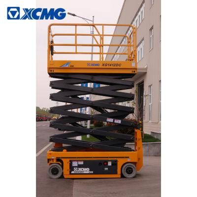 XCMG Official Electric Scissor Lift Xg1412DC China New 14m Mobile Hydraulic Self Propelled Scissor Lift Equipment for Sale