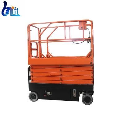 6 M 8 M High End Lift Jack Electric Mobile Self Driven Scissor Lift Tables for Materials