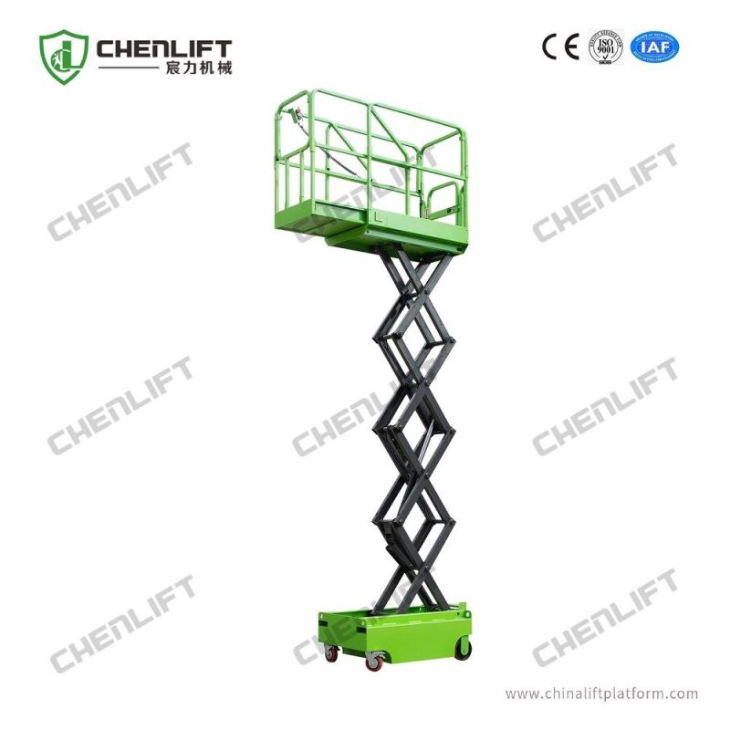 3m Mini Manual Pushing Scissor Lift for Work at Height (MK300)