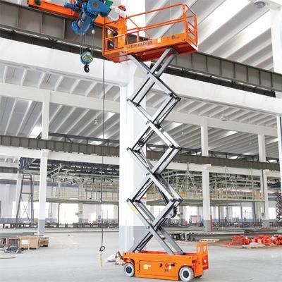 Dingli 32m Electric Scissor Lifts Jcpt3214DC Aerial Working Platform