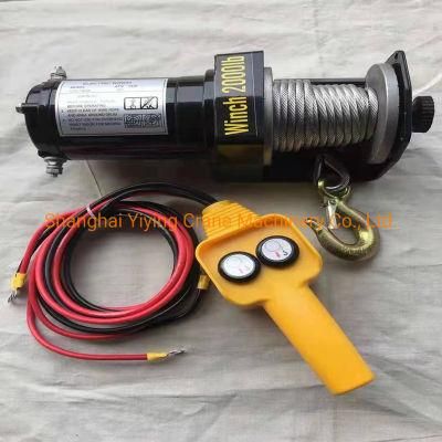 12V 24V Car SUV Electric Winch 8000lb 9500lb 12000lb 20000lb 4X4 off Road