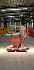 6m Aluminum Alloy Platform Lifting Platform / Hydraulic Expansion Mast