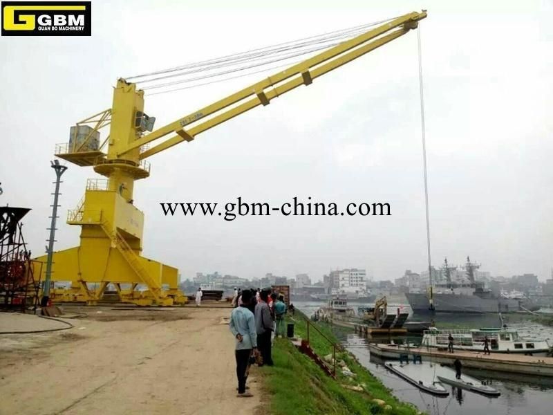 Gbm New Design Mobile Harbor Crane for Sale