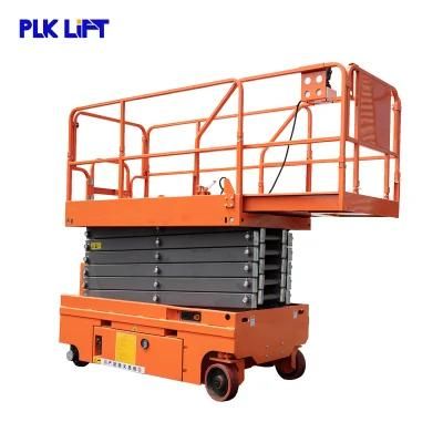Self Propelled Electric Scissor Lift Mobile Scissors Lifting Working Platform