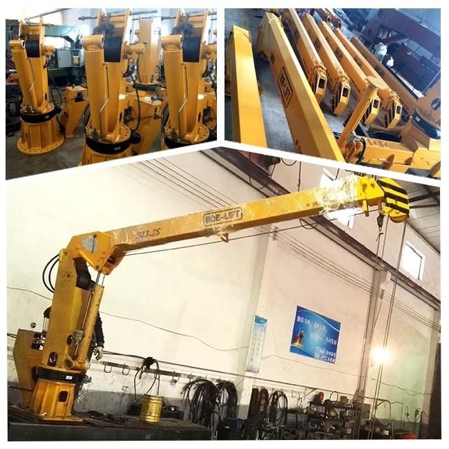 3.2 Ton Deck Mounted Ship Crane for Sale