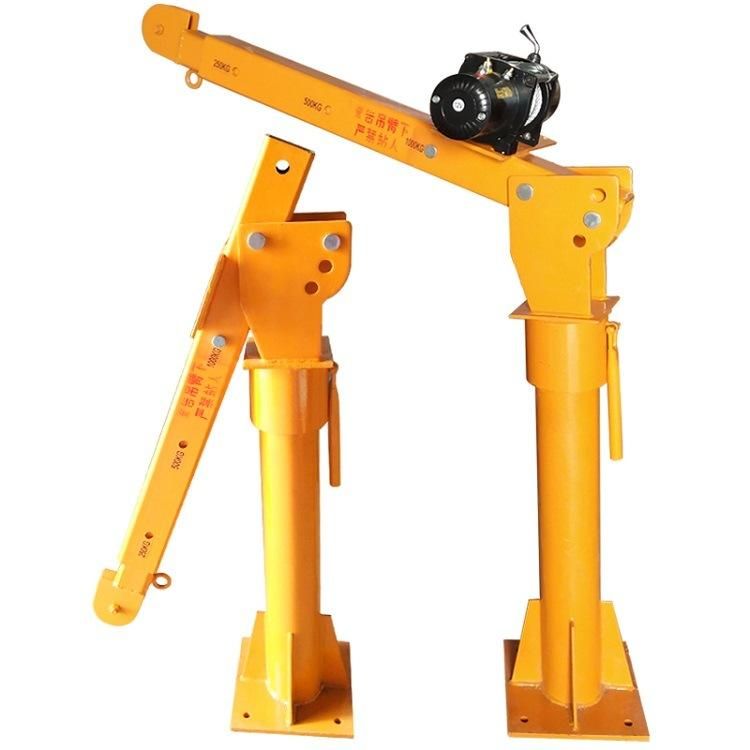 Manufacturer Mini Remote Control Hoist Electric Truck Crane Pickup Crane