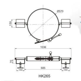 Forklift Attachments to Lift and Pour Drum