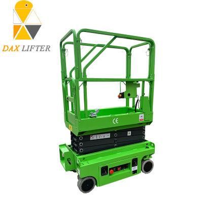 China Daxlifter Brand Self Propelled Electric Mini Scissor Lift