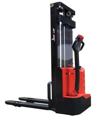 Popular 1.2 Ton Electric Walkie Pallet Stacker Es12 Cheap