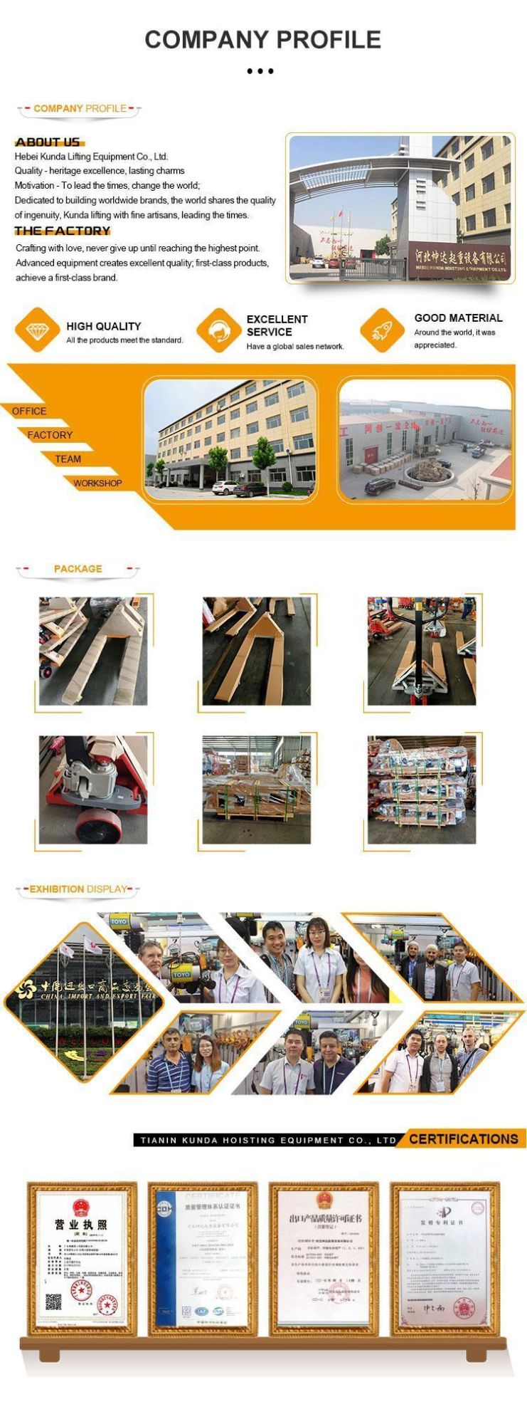 Toyo 2 Ton 2000kg Economic Design Pallet Truck Hand Pallet Truck