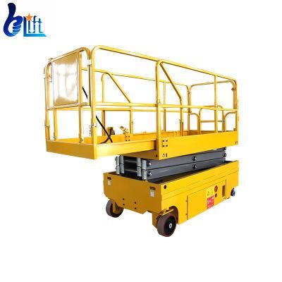 Electric Self Propelled Platform Mobile Motor Load 300kg Pallet Stack Stacker Lifter