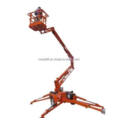 Trailer Mounted Articulated Self-Propelled Towable Boom Lift