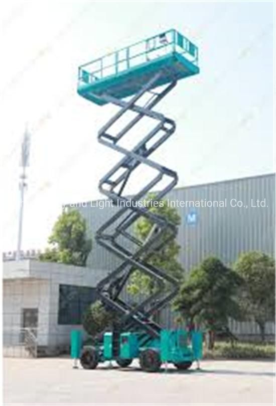 Sunward Cross Country Scissor Type Aerial Working Platform Swsl1623rt for Sale