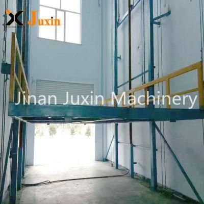 Warehouse Material Lift Hydraulic Cargo Lift Freight Elevator Lift