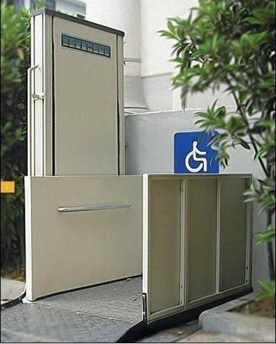 Vertical Disabled Access Lift for Home