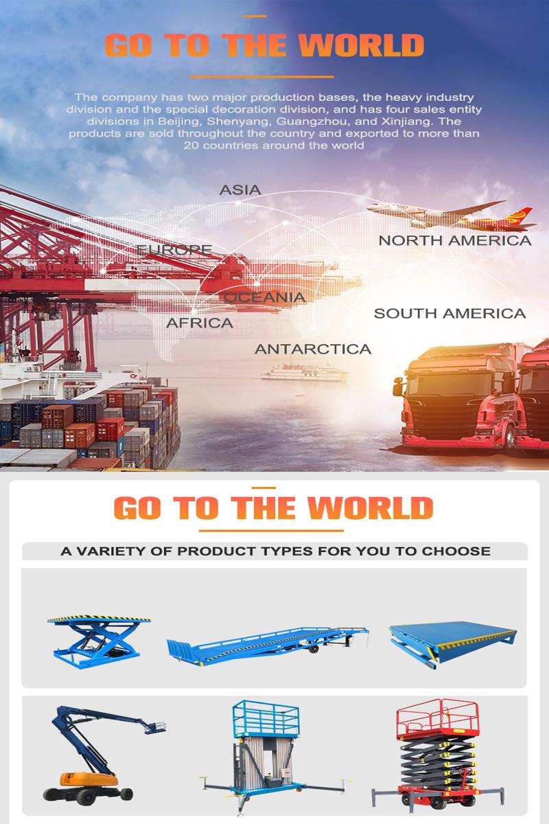 6t 8t 10t 12t 15t Adjustable 1.1-1.8m Mobile Hydraulic Truck Container Portable Loading Unloading Ramp Price