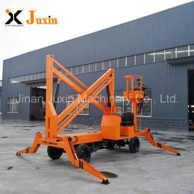 Easy Operation Hot Sale Low Price Towable Hydraulic Mobile Boom Lift with Ce Certification