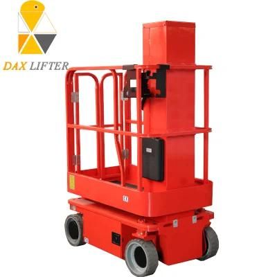 European Standard Vertical Lift Automatic Movement Telescopic Design Aerial Platform